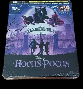 Disney ~ Hocus Pocus 4K (Ultra HD / Blu-ray / Digital) Best Buy Excl. SteelBook - Picture 1 of 4