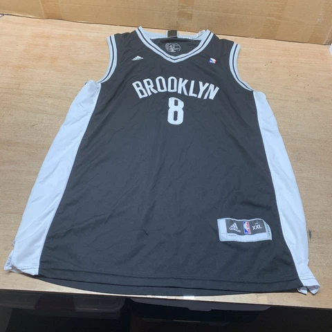 Deron Williams Brooklyn Nets Adidas NBA Sewn Jersey Size Men’s XXL (Length +2) Cover