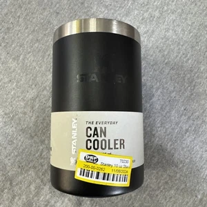 Stanley Adventure Series The Everyday Can Cooler 10oz Black New Ships Free - Picture 1 of 4
