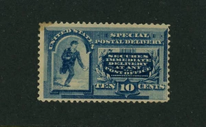 USA Scott # E2 F-VF OG HR BOB Special Delivery 10c US Stamp Cat $500 - Picture 1 of 2