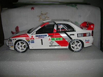 Lancer Evo IV Group A rally Catalunya 1/18 Makinen Otto Ottomobile  cod. Ot409 - Immagine 1 di 4