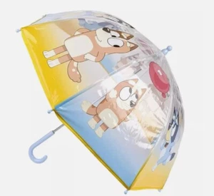 Bluey T2 Transparent Bell Umbrella 19" - Picture 1 of 1