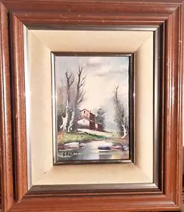Vintage Original Ölgemälde signiert, Kunstsammlung - Bild 1 von 12