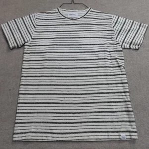 Norse Projects Shirt Small White Stripe Niels Texture - Picture 1 of 9