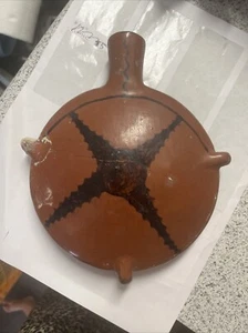 Antique Pottery: Maricopa and Tohono O'odham Canteen - Picture 1 of 2