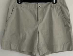 Womens Adidas Chino shorts with front & back pockets size 12 wheat colour - Picture 1 of 6