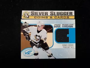 2005-06 Sidney Crosby UD eiskühle Fäden Trikot Rookie RC Pittsburgh Penguins - Bild 1 von 2