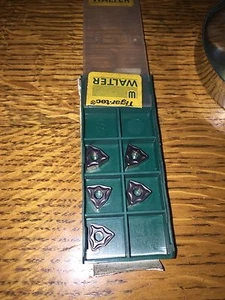 WALTER TIGER TEC CARBIDE INSERTS QUANTITY 5 WNMG 060408-NM5 WAK20 WNMG332-NM5 - Picture 1 of 2