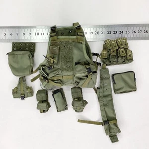 1/6 Hot Toys USMC MEU - Green Vest + Pouches - Picture 1 of 1