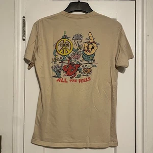 Killer Acid All The Feels Graphic T-Shirt Men's Large Shrooms - Picture 1 of 5