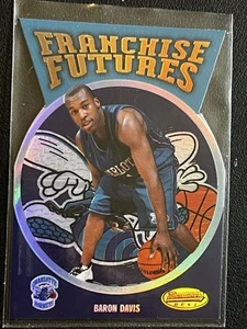 BARON DAVIS 1999-00 BOWMANS BEST FRANCHISE FUTURES DIE-CUT FFT3 HORNETS - Picture 1 of 2
