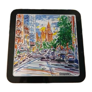 Crayola Signature 16pc Sketch Detail Dual Tip Markers 32 Vibrant Colors Tin Box - Picture 1 of 3