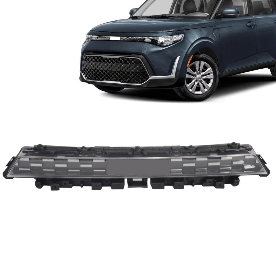 For Kia Soul 2023 2024 2025 Front Upper Center Grille Grill Headlight w/ Emblem - Imagem 1 de 4