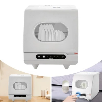 Blanco Mini Lavavajillas Encimera Lavavajillas Portátil - Imagen 1 de 4