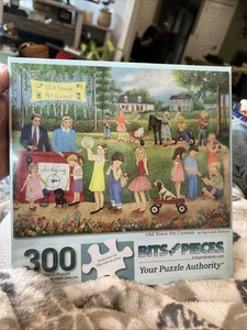 BITS and PIECES Old Town Pet Contest by KayLambShannon 300 LARGE PCS Puzzle NEW - Picture 1 of 13
