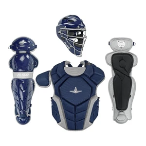 All-Star Top Star Youth 9-12 Baseball Catcher's Package - Navy - Picture 1 of 1