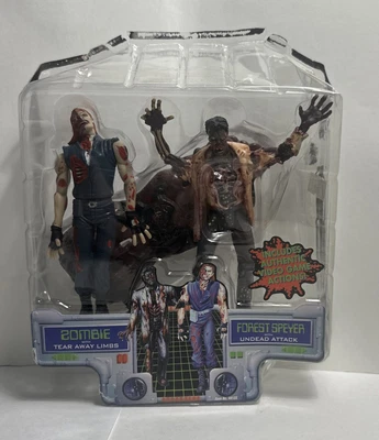 Resident Evil Zombie & Forest Speyer Videojuego Superstars Capcom 1998 Toy Biz Foto 1 de 2