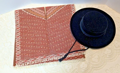 American Girl Pleasant Company Josefina's Sarape and Hat w/pamphlet EUC! - Image 1 of 4