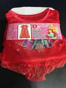 CHILDRENS DRESS-UP GOWN with DiSNEY. Sparkly Sleeves! Princess - Picture 1 of 5