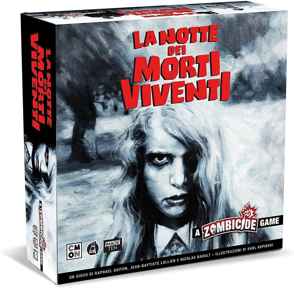 Asmodee Zombicide la notte dei morti viventi