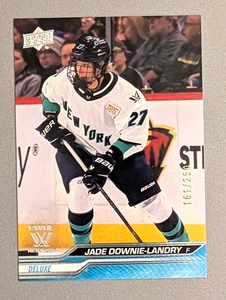 Jade Downie-Landry 2024 Upper Deck PWHL First Edition #5 Deluxe 161/250 - Picture 1 of 2