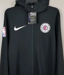 NIKE LA CLIPPERS SHOWTIME SUDADERA CON CAPUCHA EQUIPO NBA EMITIDA NEGRA NUEVA (TALLA XLT) - Imagen 1 de 12