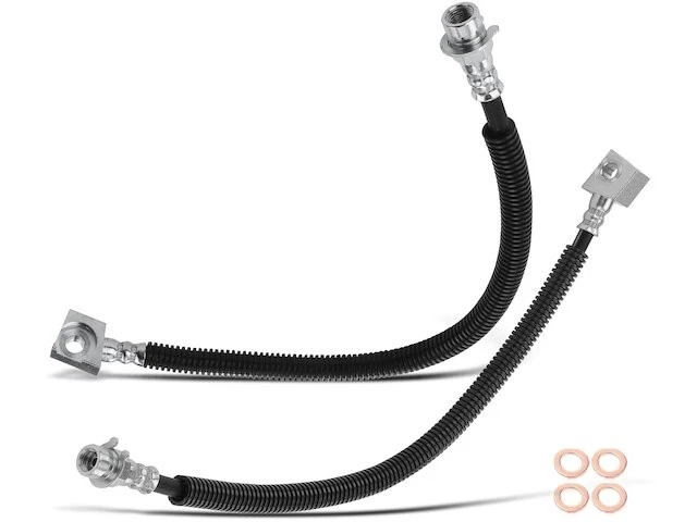 Juego de mangueras de freno delanteras para Freightliner FS65 1998-2005 1999 2000 2001 2002 SC669YG Foto 1 de 1