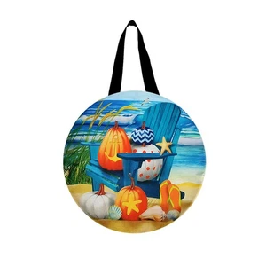 Briarwood Lane Fall At The Beach Türhänger - Bild 1 von 2