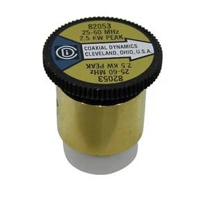 Elemento vatímetro Slug 2500W 25-60 MHz Bird 43 Dinámica Coaxial 82053 (2500A) - Imagen 1 de 3