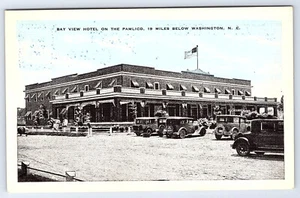 Washington North Carolina Bay View Hotel 1920s Postcard B628 - Picture 1 of 2