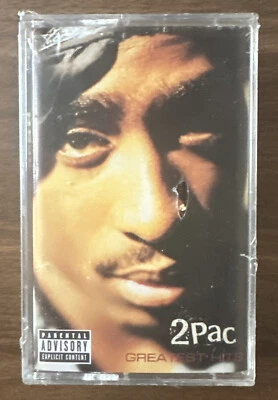 2PAC Greatest Hits 2 Cassettes - Death Row Records(1998)-Extremely Rare/Sealed! - Image 1 of 4