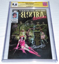 Elektra: Assassin #3 4x CGC SS Signature Autograph STAN LEE SIENKIEWICZ MILLER