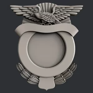 3D STL Modelle für CNC, Artcam, Aspire, Reliefabzeichen - Bild 1 von 4
