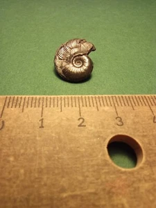 Ammonit Pyrit Fossilien Versteinerung Deko Schmuck #4 alte Sammlung - Picture 1 of 2