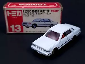 TOMY Tomica Nissan Cedric 4Door Hardtop / #13 / Made in Japan - Picture 1 of 10