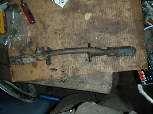  Yamaha 1973  AT3 125 AT3  front foot pegs mounting bar - Picture 1 of 8