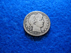 1916 D Barber Silver Quarter - Nicer Circulated