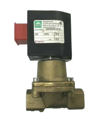 Electroválvula IMI Norgren Buschjost 8264000.9150 2 vías NC 1/4" NPT 24V CC  Foto 1 de 3