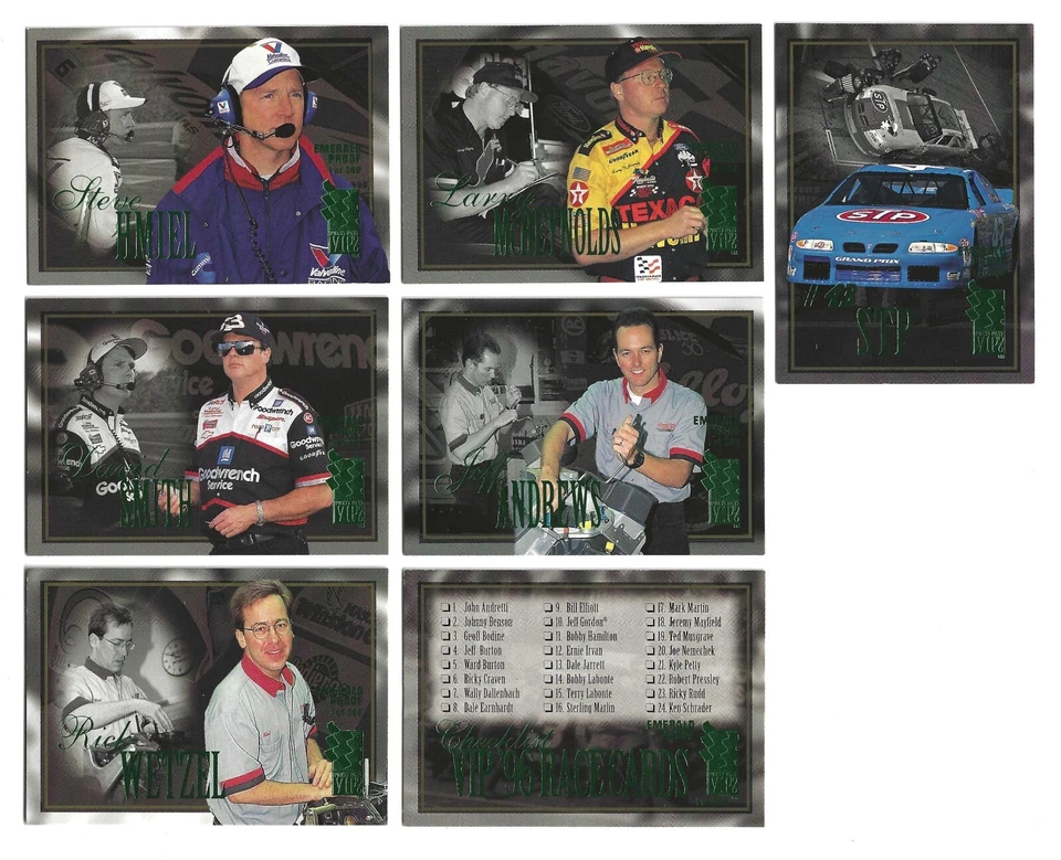 1996 VIP EMERALD PARALLEL #42 B. Hamilton's Car #179/380! SCARCE! ONE CARD ONLY! - Image 1 of 1