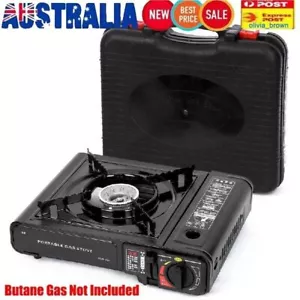 Single Butane Stove camping bbq portable gas stove Not Included Butane Gas - Picture 1 of 17