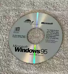 Microsoft Windows 95 CD - no key - Picture 1 of 1