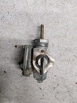 1971 Suzuki T250 Hustler GAS TANK FUEL PETCOCK V4-0194.TJ - Image 1 of 4