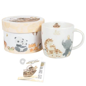 Kindertasse Arche Noah - mit Geschenk-Box (*NEU*) mit Flyer Bibelgeschichte - Bild 1 von 3