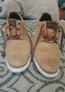 Rockport Men's Size 7.5 - Tan DresSports Lightweight Leather Dress Shoes B48 - Picture 1 of 14