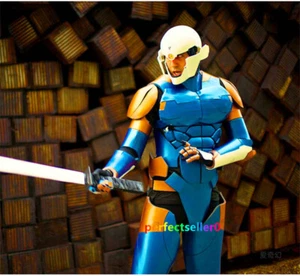 Metal Gear Solid Gray Fox 1:1 DIY Full Body Armor Helmet Wearable Cosplay Props - Picture 1 of 10