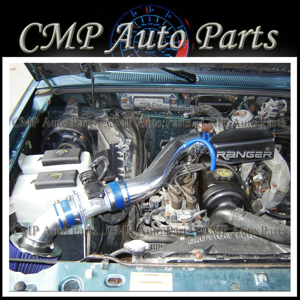 BLUE 1995-1997 FORD RANGER 2.3 2.3L STX XL XLT AIR INTAKE KIT SYSTEMS - Image 1 of 1