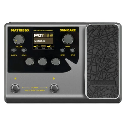 Amplificador de Bajo Guitarra SONICAKE Matribox Modelado Gabinetes IR Pedal de Expresión Estéreo EE. UU. Foto 1 de 4