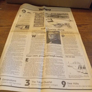Chicago Tribune Tempo Agosto 1987 Articolo Clipping Trattori, Giornale Fumetti - Foto 1 di 12
