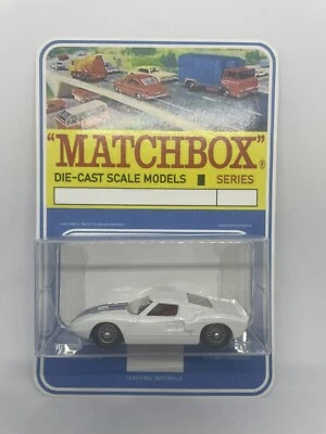 Lesney Matchbox 41 Custom GT 40 Spoke Wheels Custom Blister Pack. - Image 1 of 4