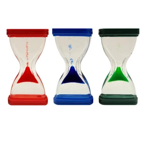 Sensory Upward Flow Liquid Motion Timers 3pk ADHD ASD Autism - Picture 1 of 5